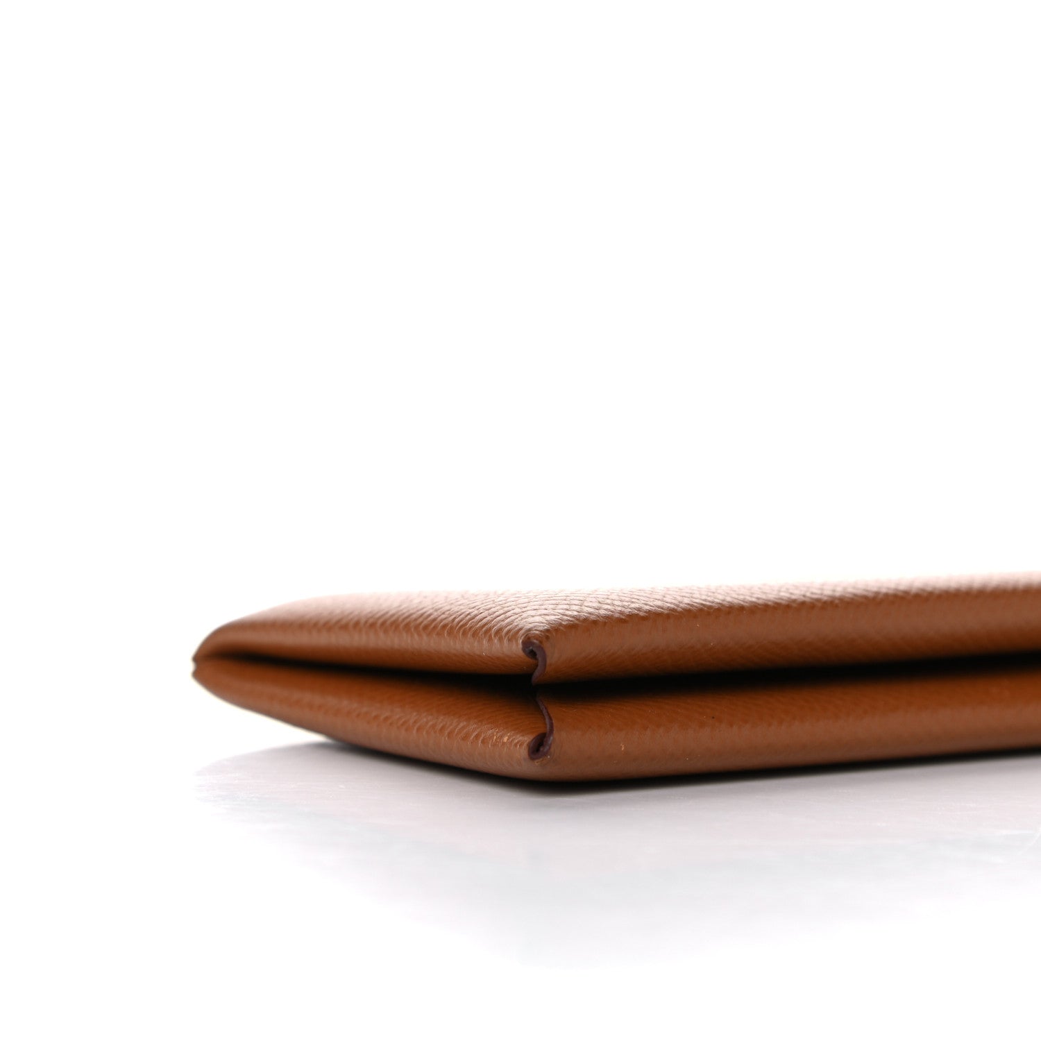 Hermes Epsom Calvi Card Case Gold 7 of 9