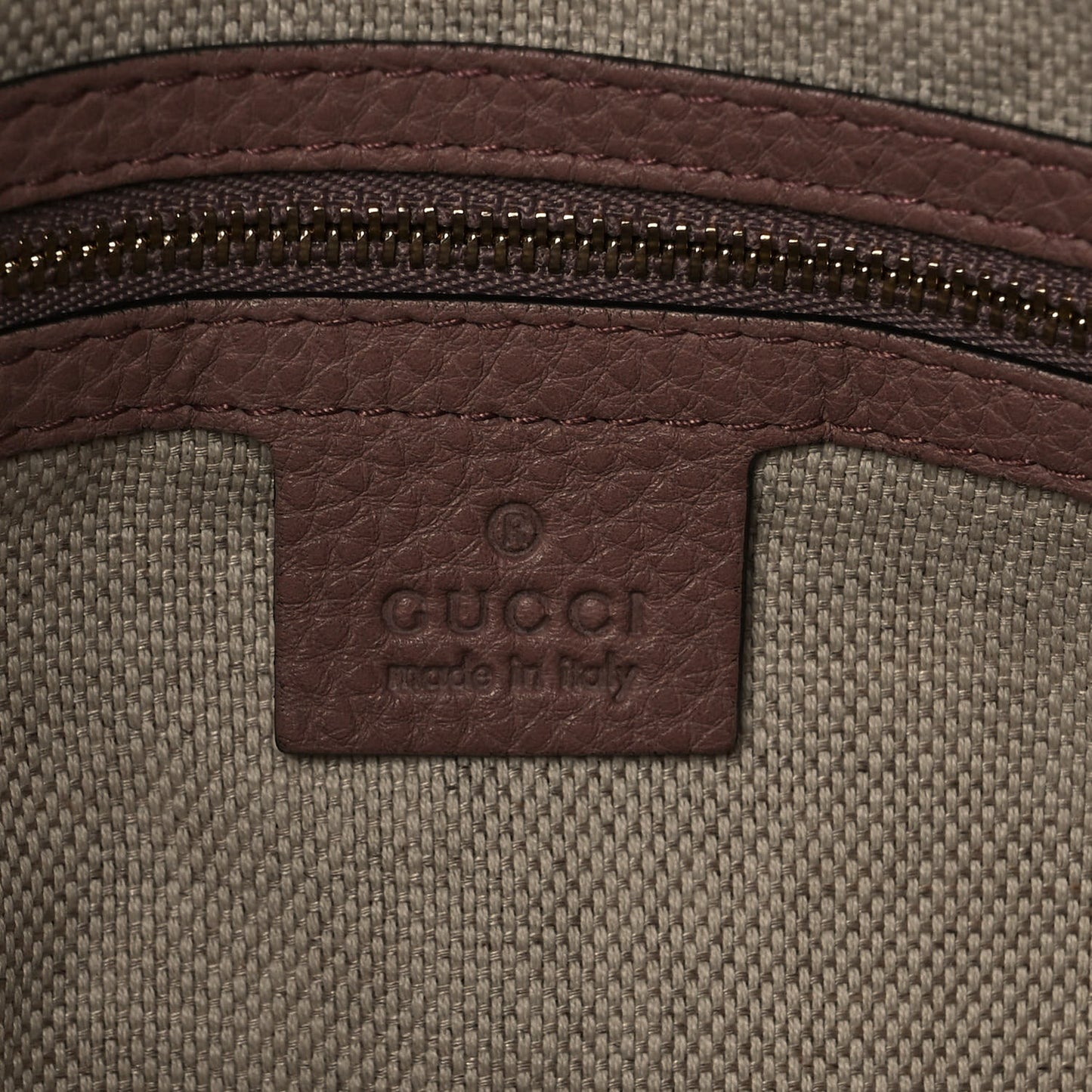 Pebbled Calfskin Small Soho Top Handle Bag Light Pink