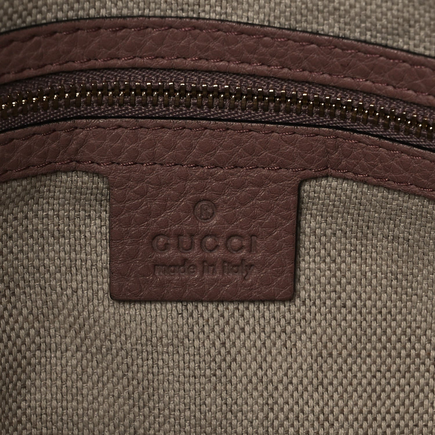 Gucci Pebbled Calfskin Small Soho Top Handle Bag Light Pink 5 of 8