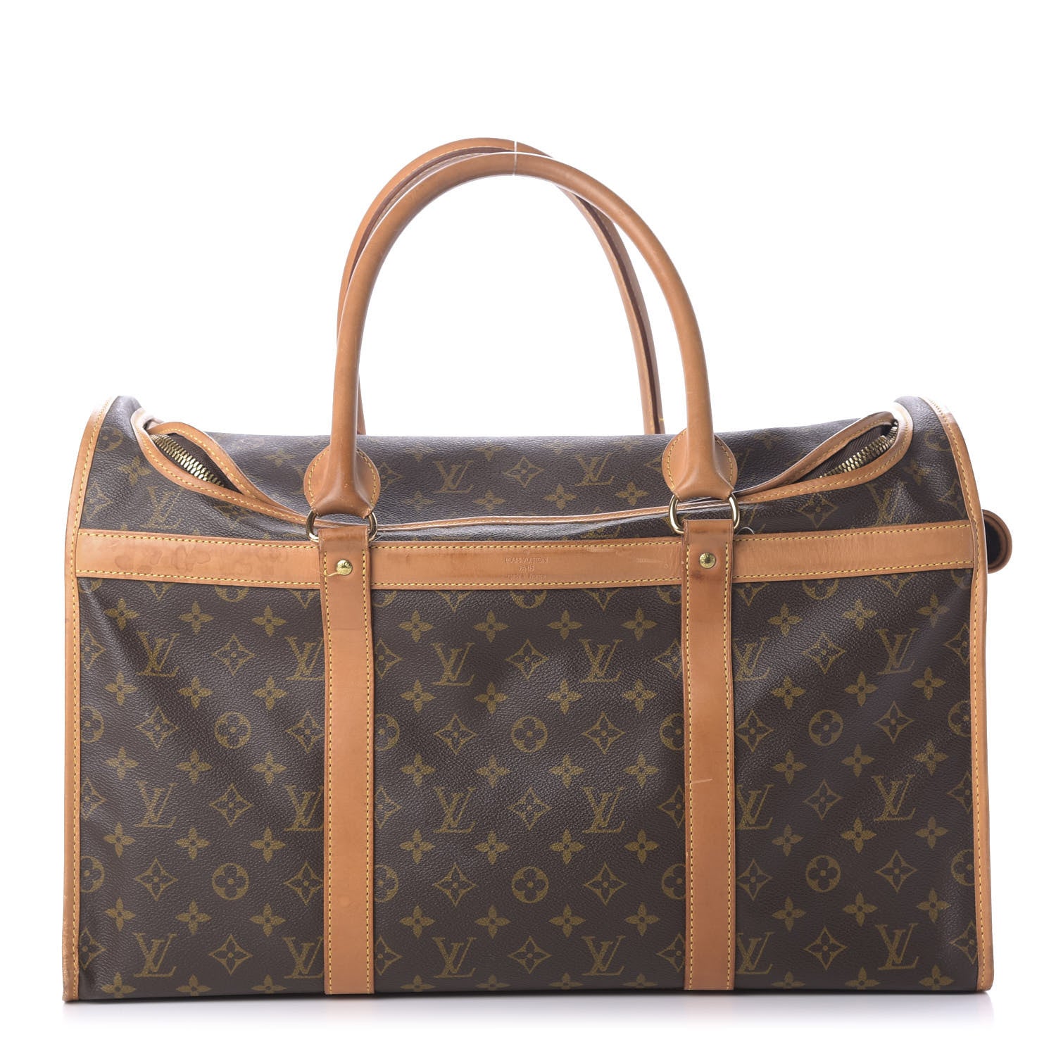 Louis Vuitton Monogram Sac Chien 50 Pet Carrier 1 of 14