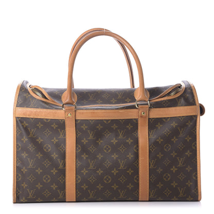Louis Vuitton Monogram Sac Chien 50 Pet Carrier 1 of 14