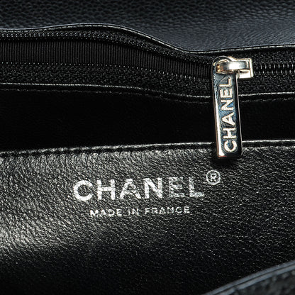 Chanel Caviar Jumbo Single Flap Black 6 of 8