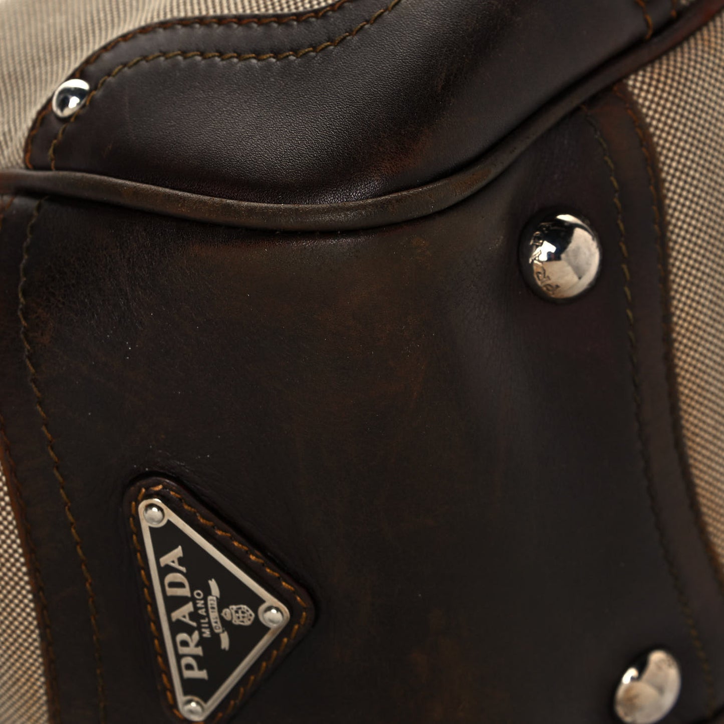 Jacquard Logo Tote Corda Moro
