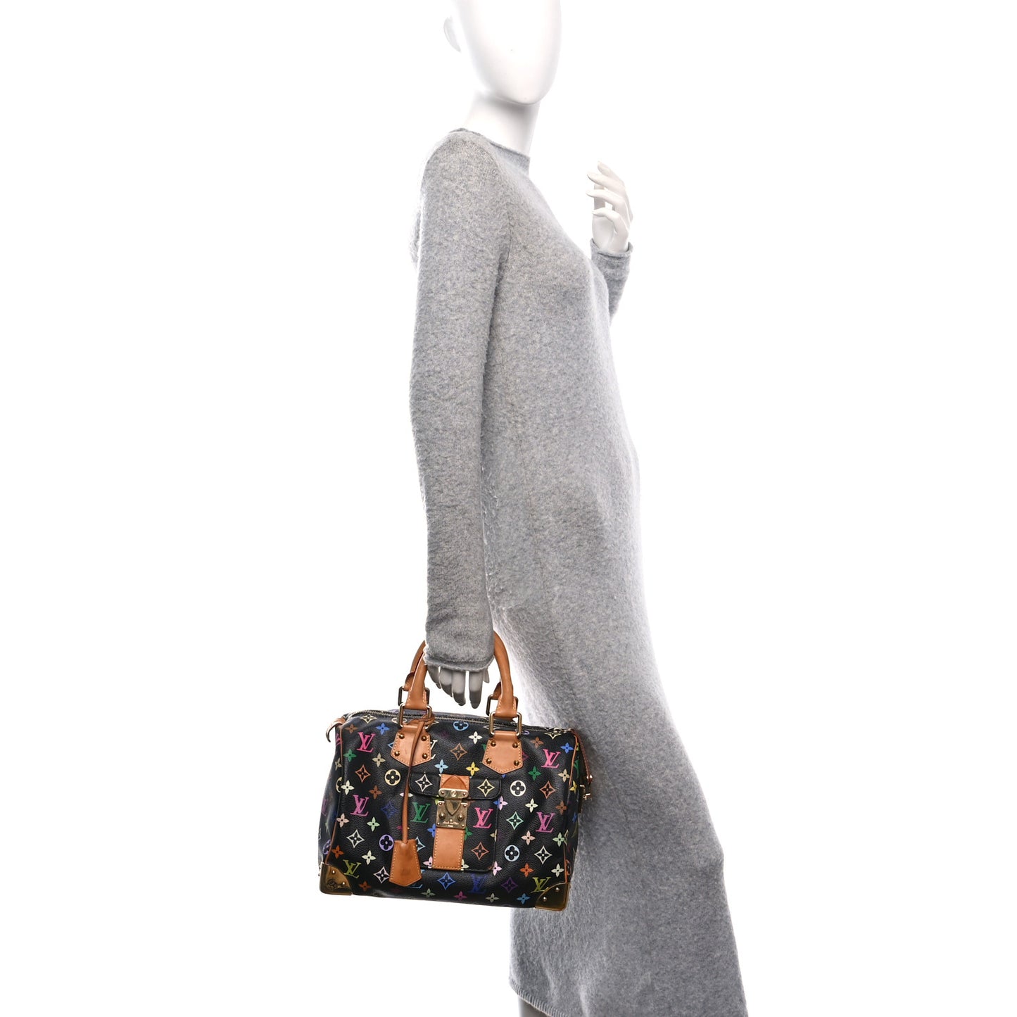 Monogram Multicolor Speedy 30 Black