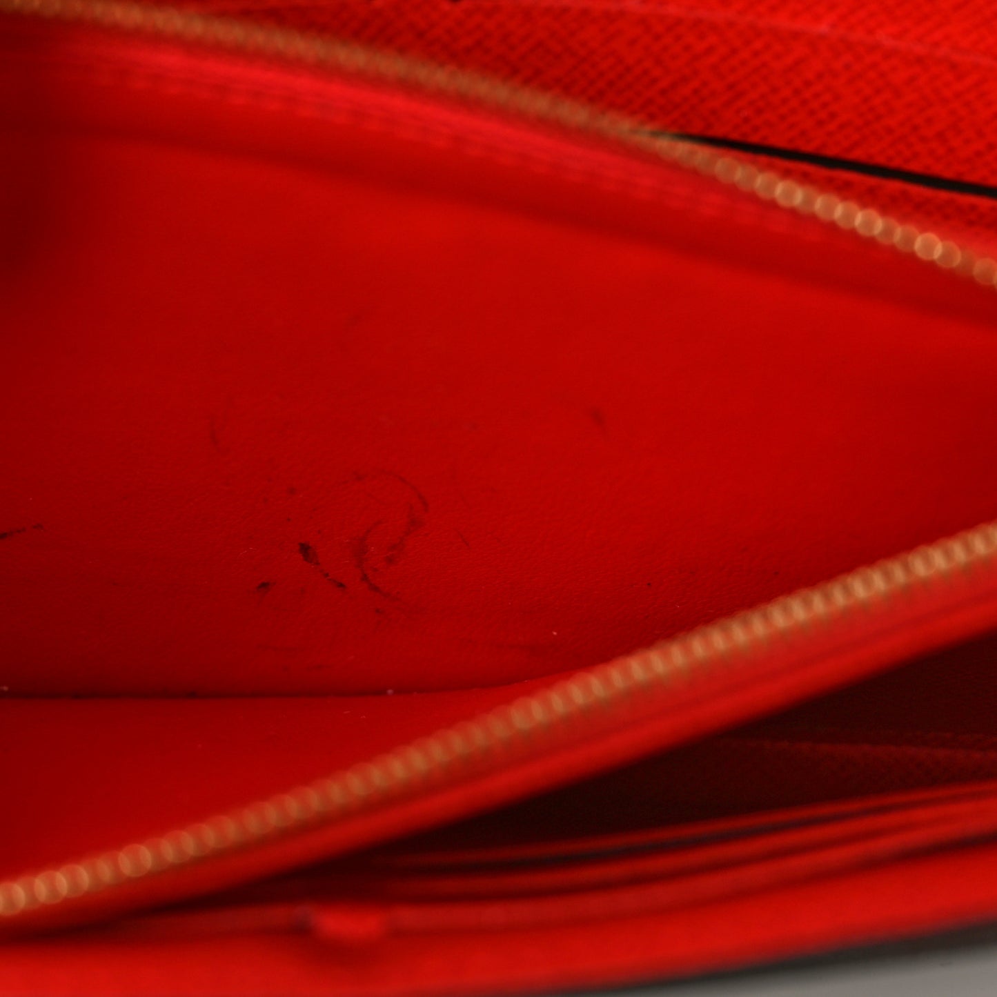 Monogram Sarah Wallet NM Coquelicot