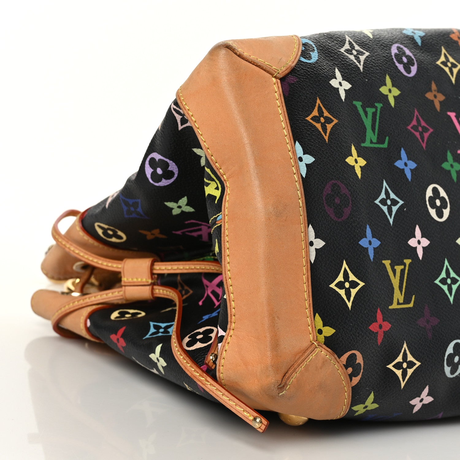 Louis Vuitton Monogram Multicolor Ursula Black 8 of 11
