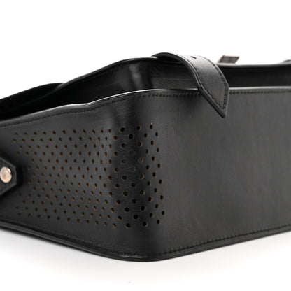 Proenza Schouler Lambskin Perforated Tiny PS1 Satchel Black 8 of 10