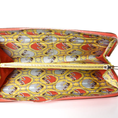 Hermes Epsom Silk'In Wallet Orange Poppy Fauve 5 of 7