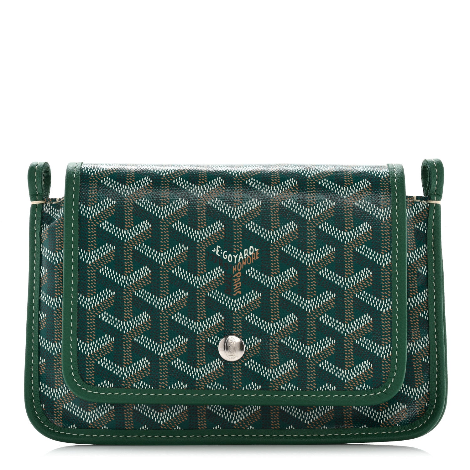 Goyard Goyardine Plumet Wallet Clutch Green 1 of 6