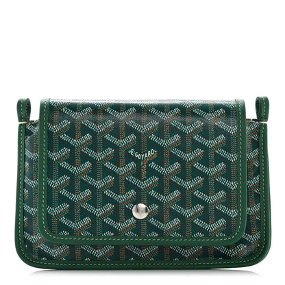 Goyard Goyardine Plumet Wallet Clutch Green 1 of 6