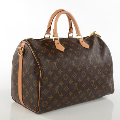 Louis Vuitton Monogram Speedy Bandouliere 35 3 of 9