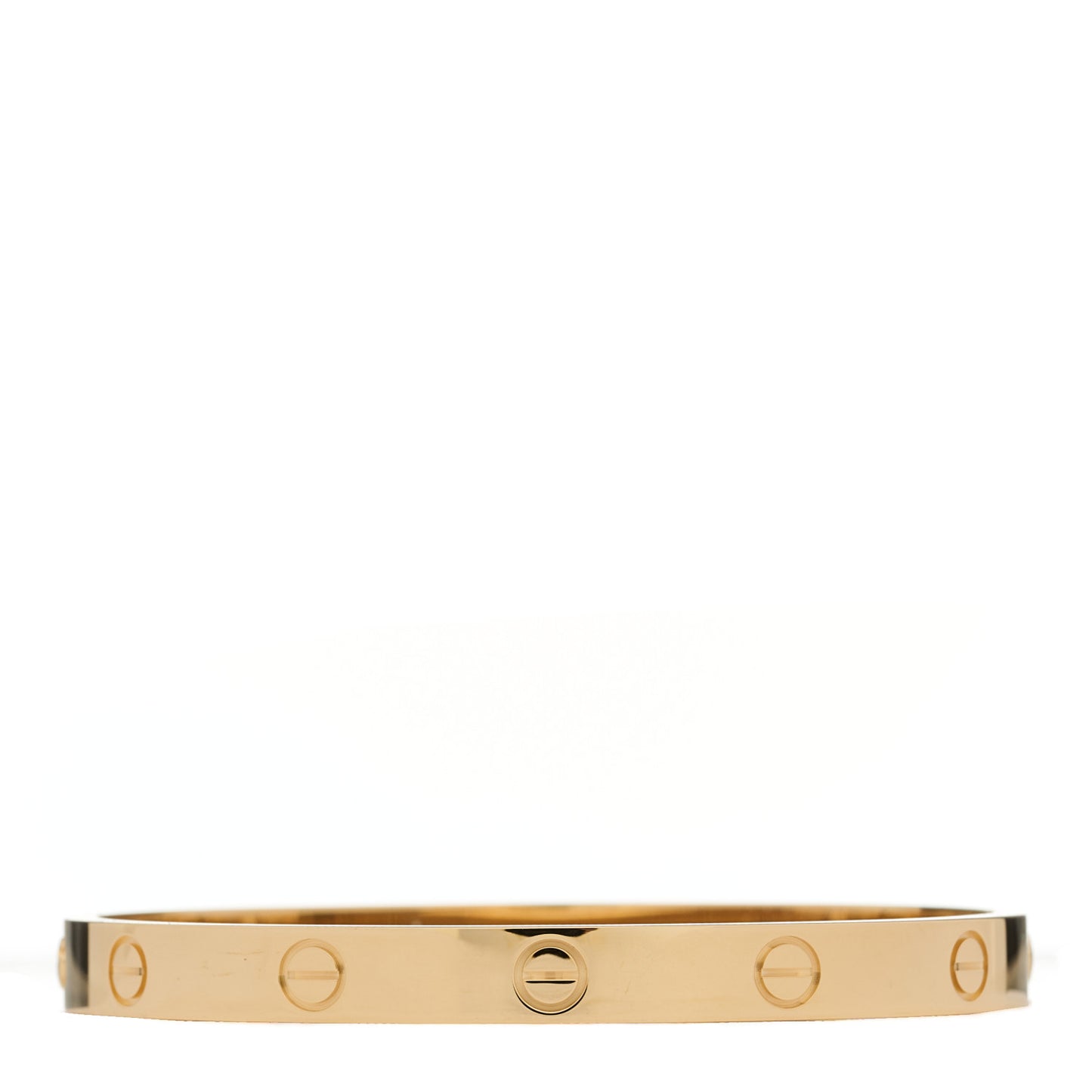 18K Yellow Gold LOVE Bracelet 17