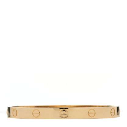 Cartier 18K Yellow Gold LOVE Bracelet 17 1 of 8