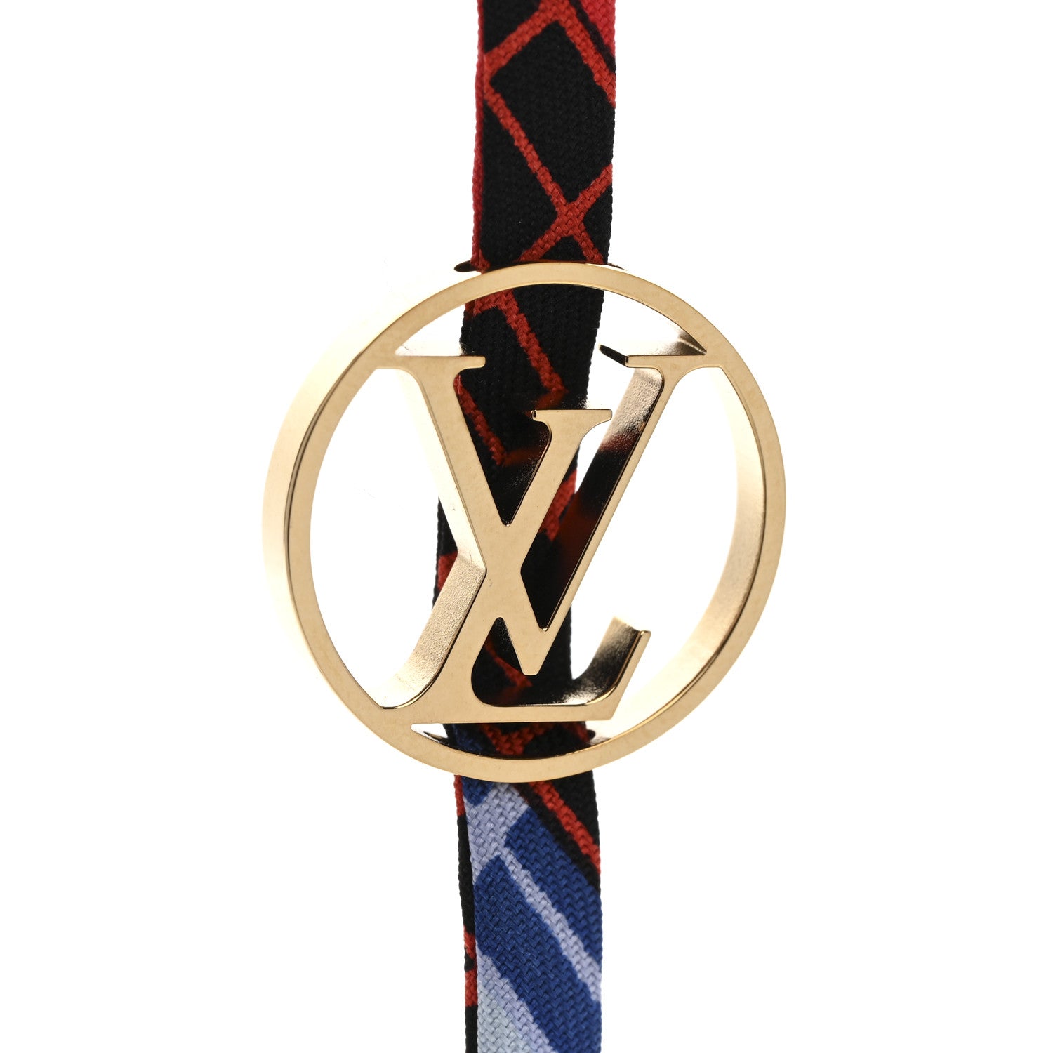 Louis Vuitton Silk Be Mindful Circle LV Wrap Bracelet Multicolor 4 of 5