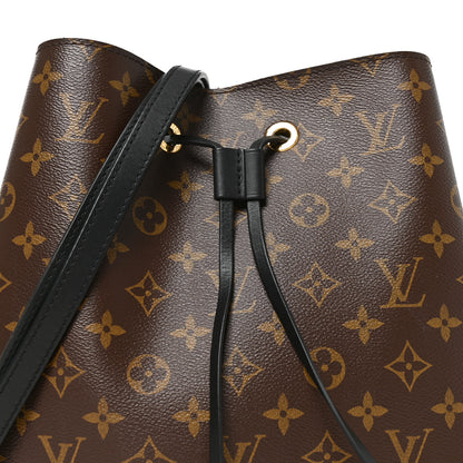 Louis Vuitton Monogram Neonoe MM Black 6 of 9
