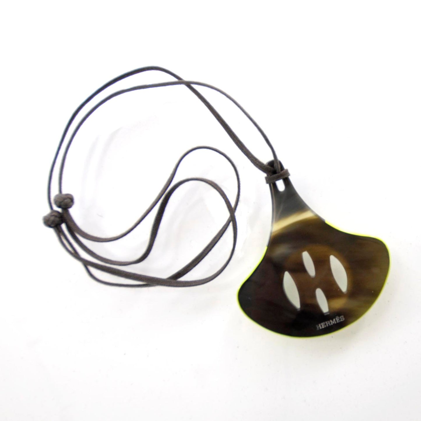 Buffalo Horn and Lacquer Necklace