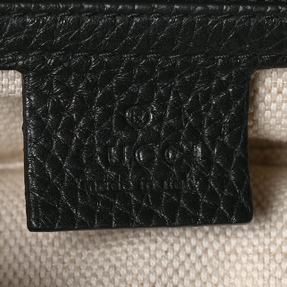 Gucci Pebbled Calfskin Large Soho Hobo Black 7 of 10