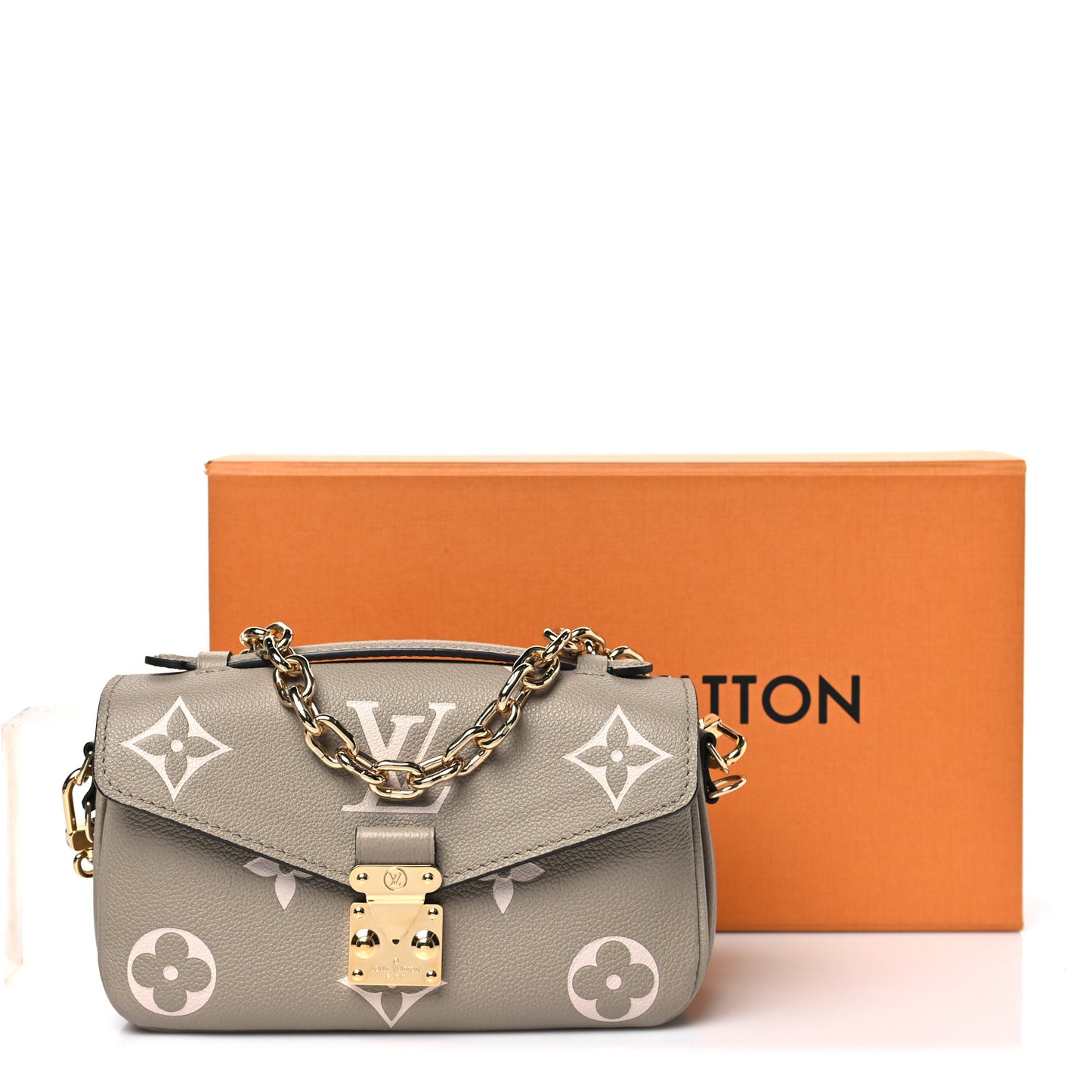 Empreinte Monogram Giant Pochette Metis East West Tourterelle Creme