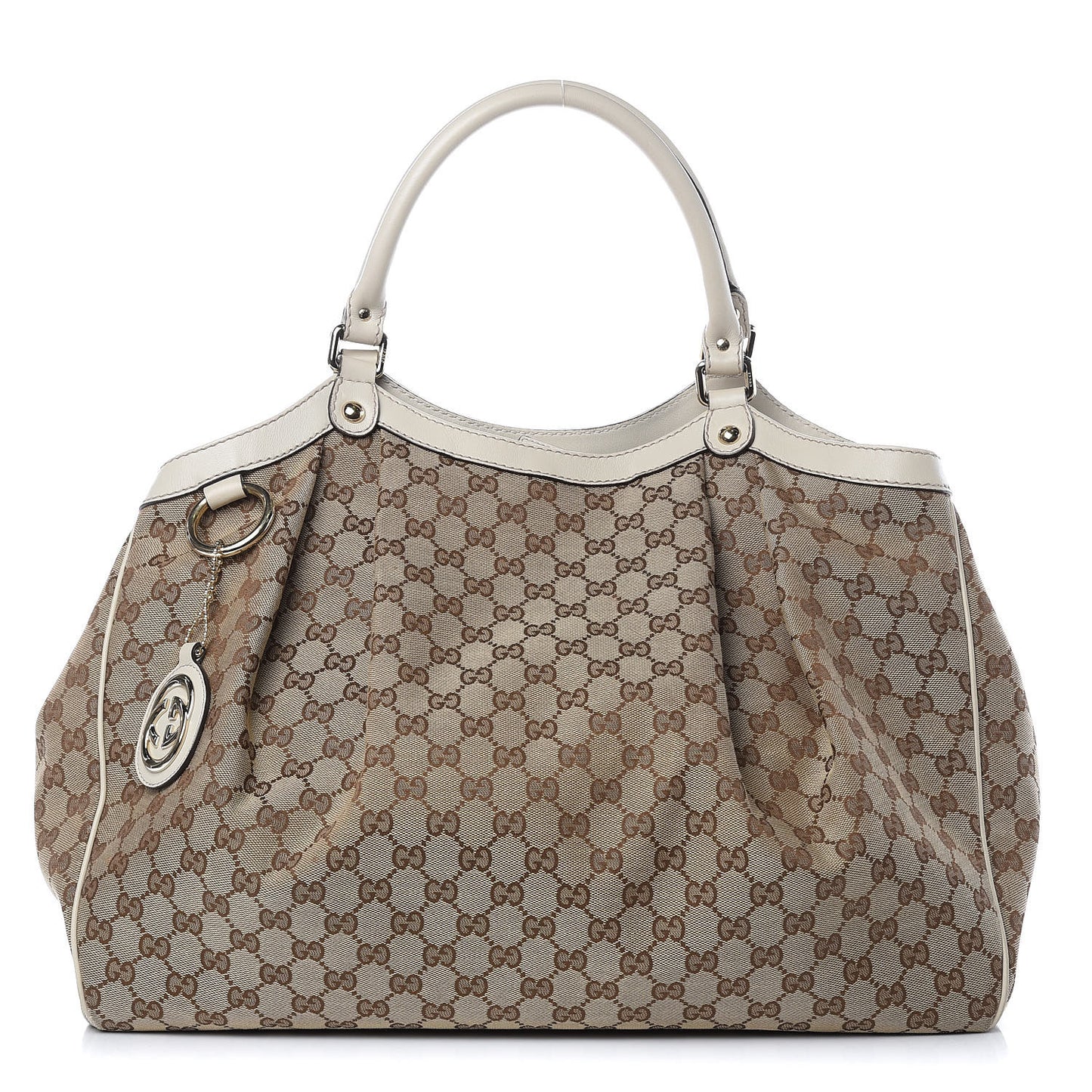 Monogram Large Sukey Tote Off White