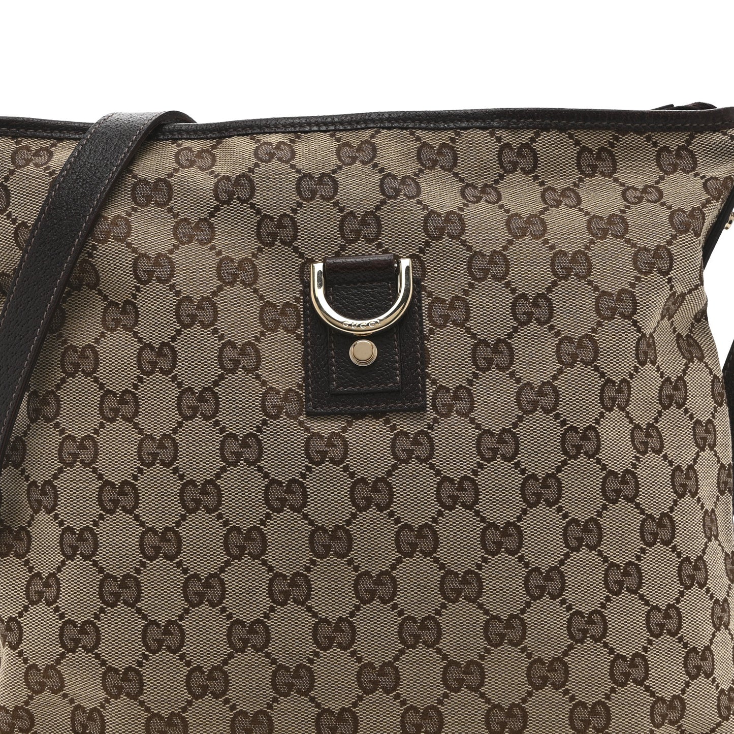 Monogram Abbey Messenger Bag Dark Brown