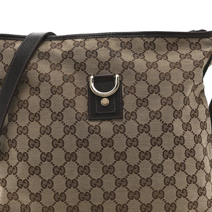 Gucci Monogram Abbey Messenger Bag Dark Brown 8 of 10