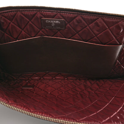 Chanel Caviar Quilted Large Slide Pouch Black 5 of 7