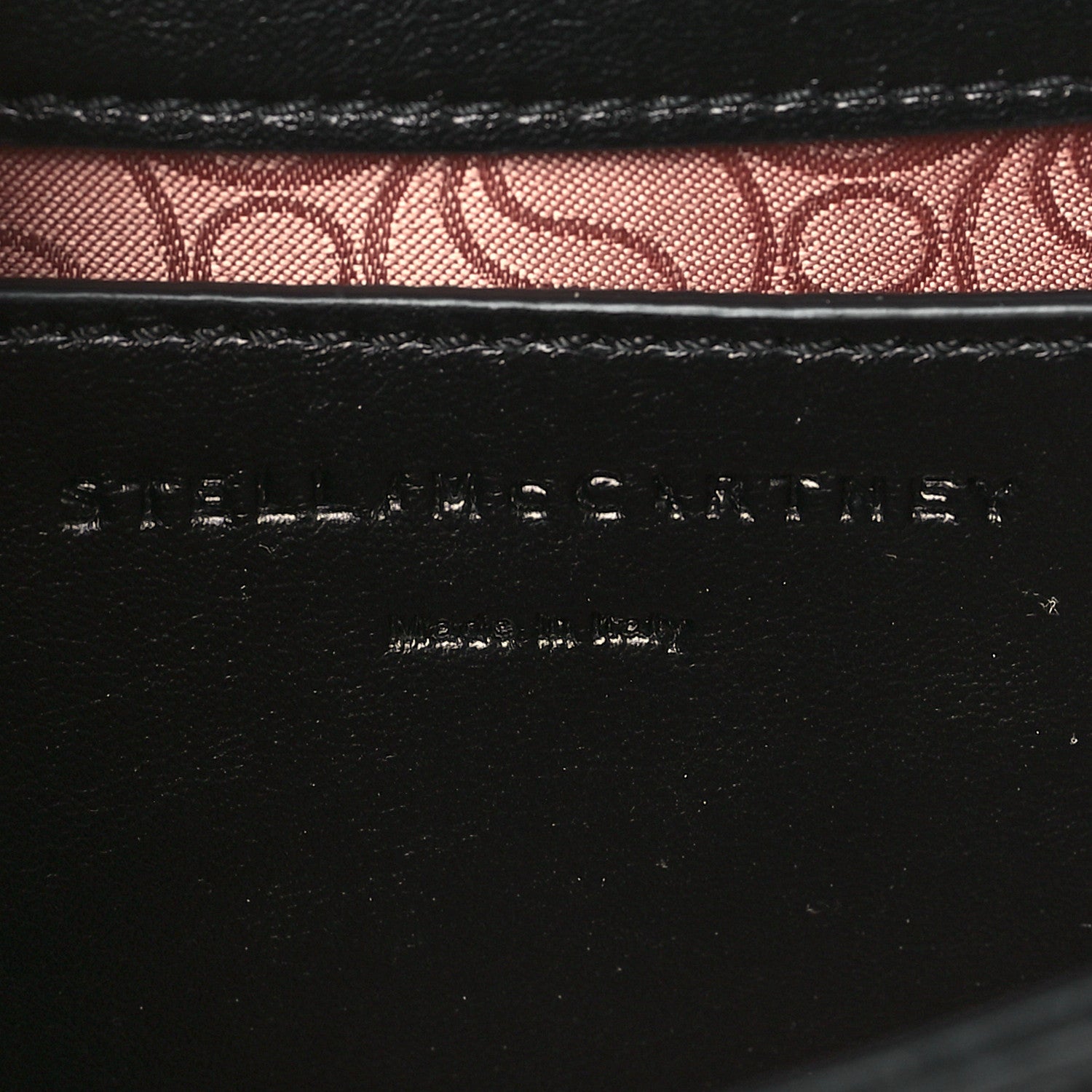 Stella McCartney Eco Alter Nappa Padded S Wave Shoulder Bag Black 6 of 9