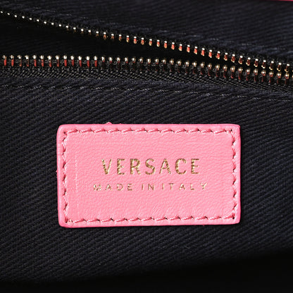 Versace Nappa Barocco Quilted Vanitas Crossbody Pink 6 of 8