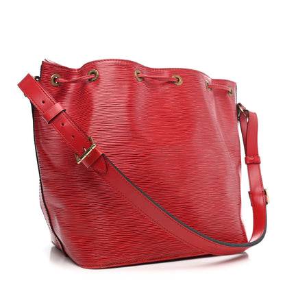 Louis Vuitton Epi Petit Noe Castillan Red 2 of 4