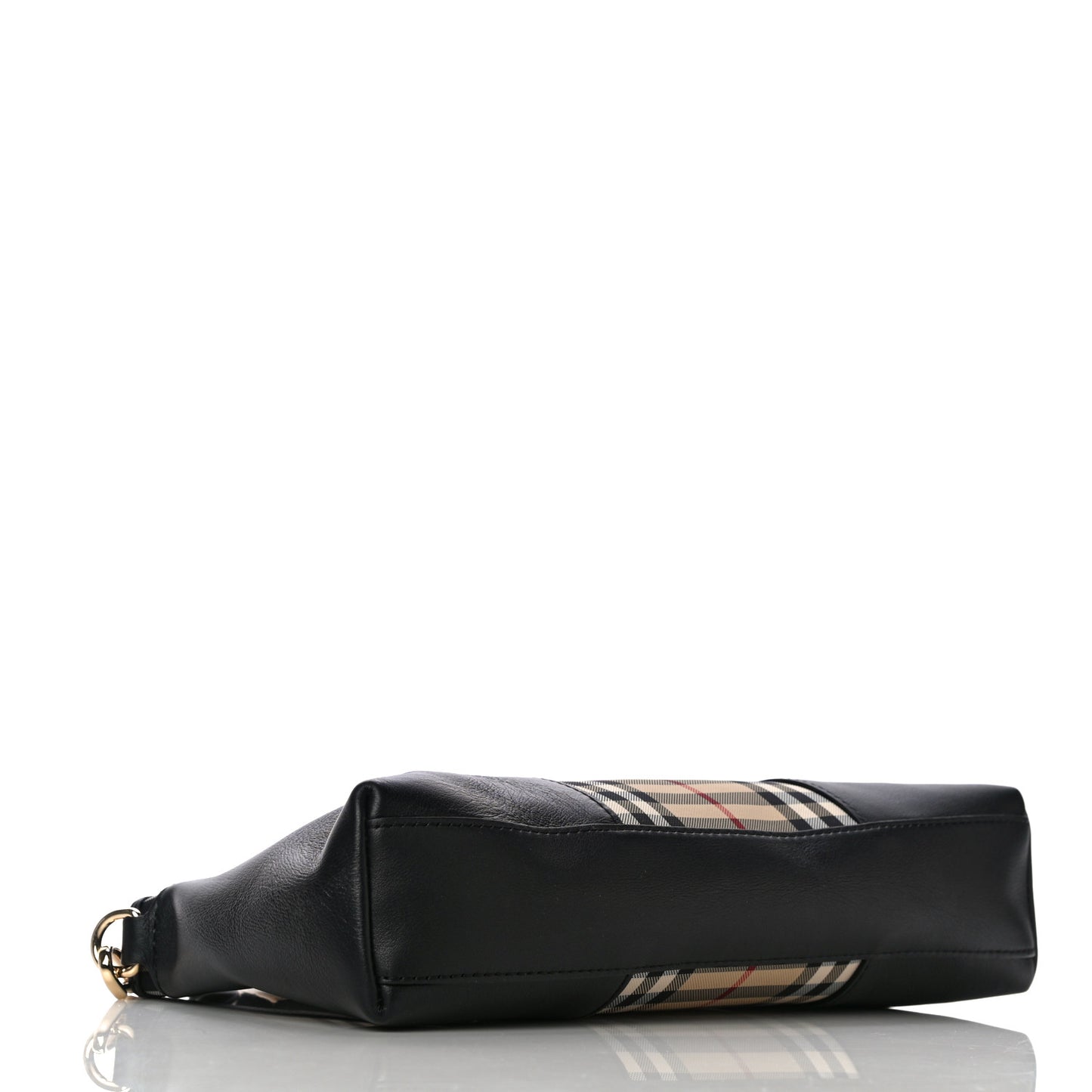 Horseferry Check Small Chichester Crossbody Clutch Bag Black