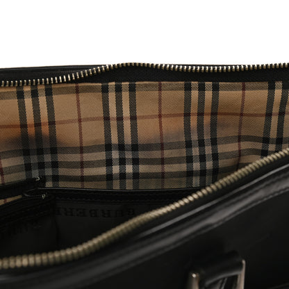 Burberry Nylon Calfskin Briefcase Black 11 of 11