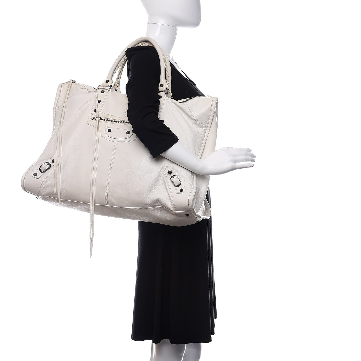 Agneau Classic Hardware Weekender White