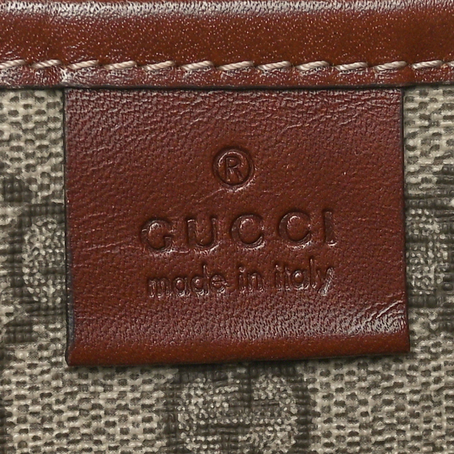 Gucci GG Plus Monogram Medium Signature Web Loop Tote Brown 6 of 10