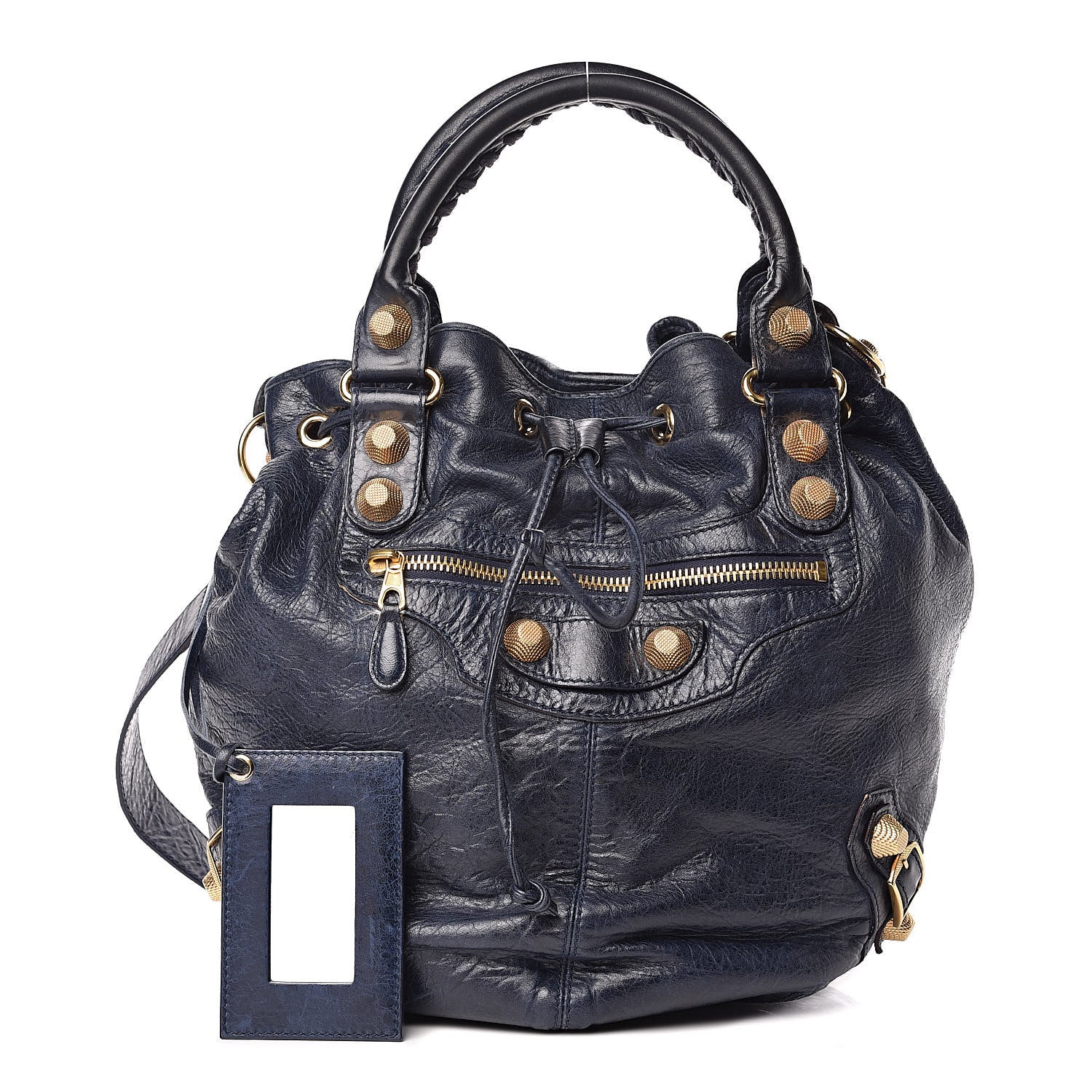 Balenciaga Agneau Giant 21 Gold Hardware Pompon Bleu Roi 1 of 15