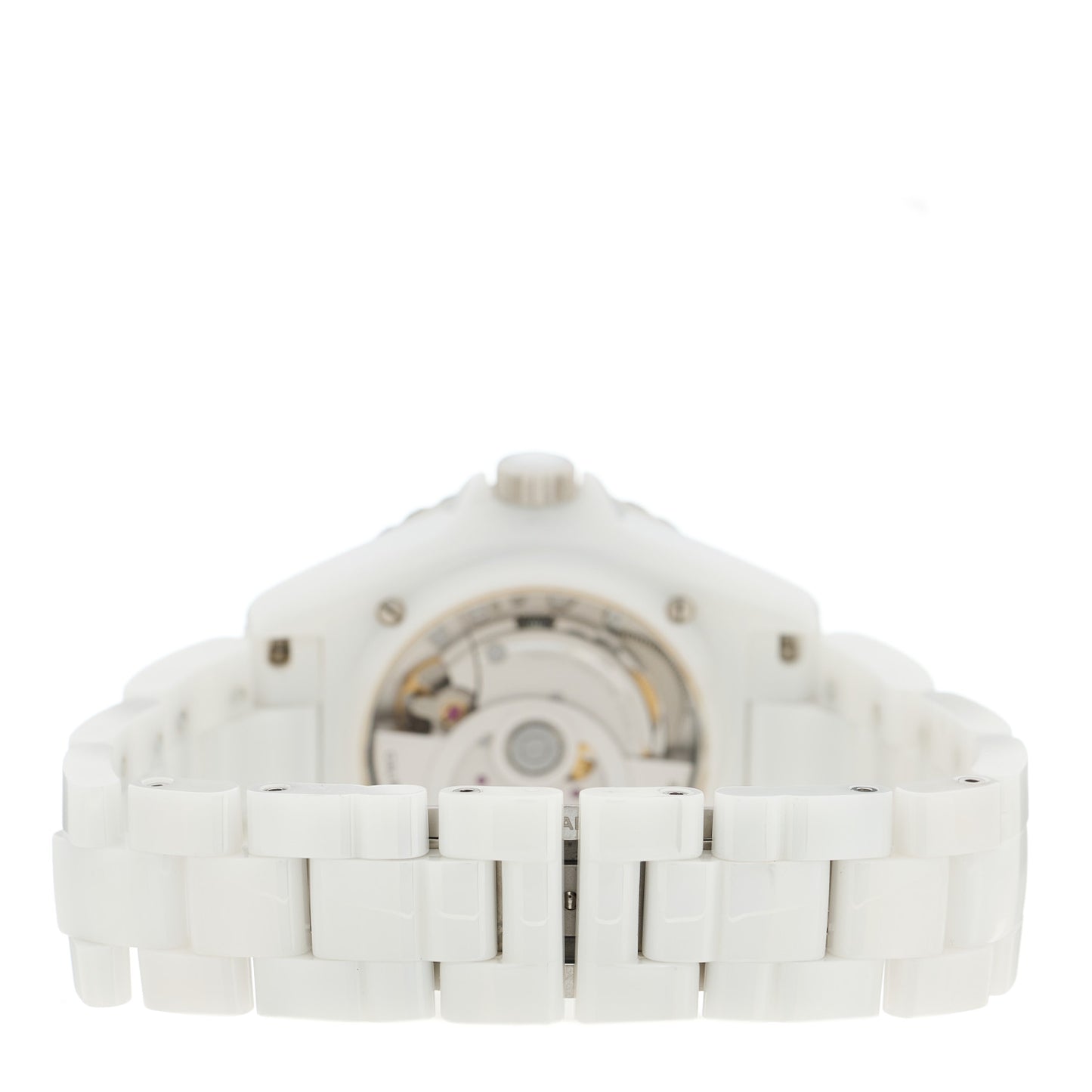 Stainless Steel Ceramic 38mm J12 Automatic Watch White