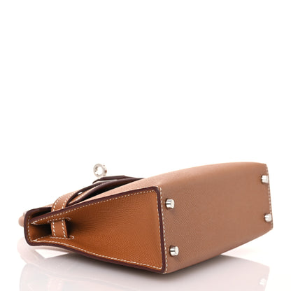 Hermes Epsom Mini Kelly Sellier 20 Gold 4 of 12
