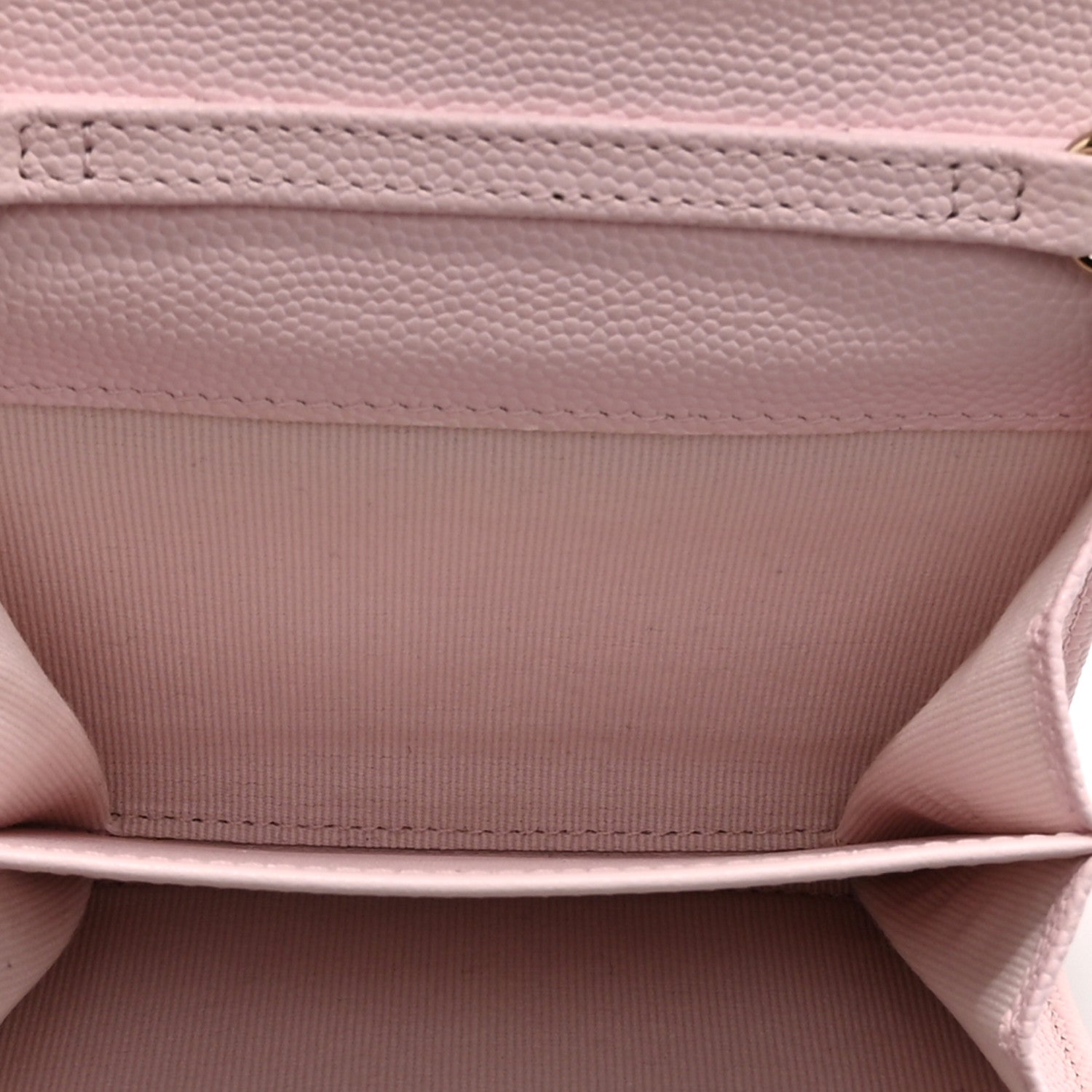 Chanel Caviar Quilted Flap Card Holder On Chain Pink 5 of 12