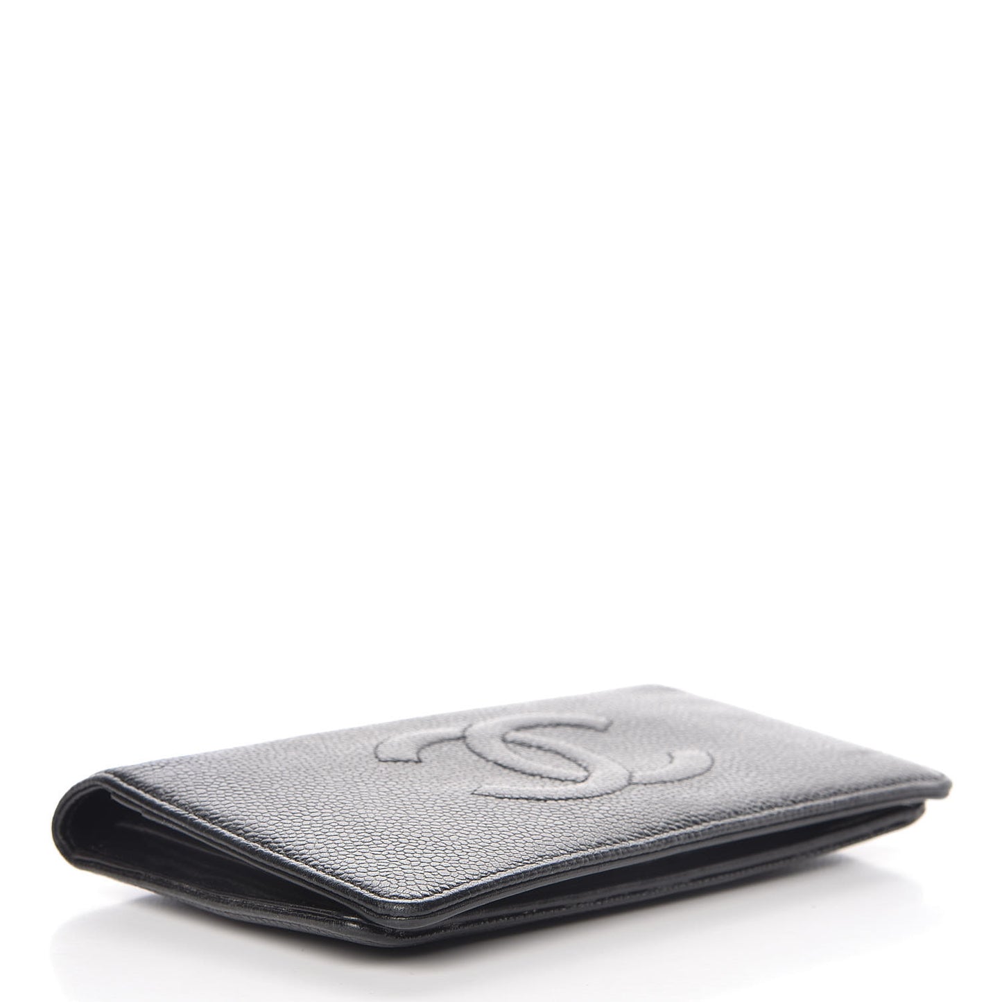 Caviar Timeless CC Yen Wallet Black