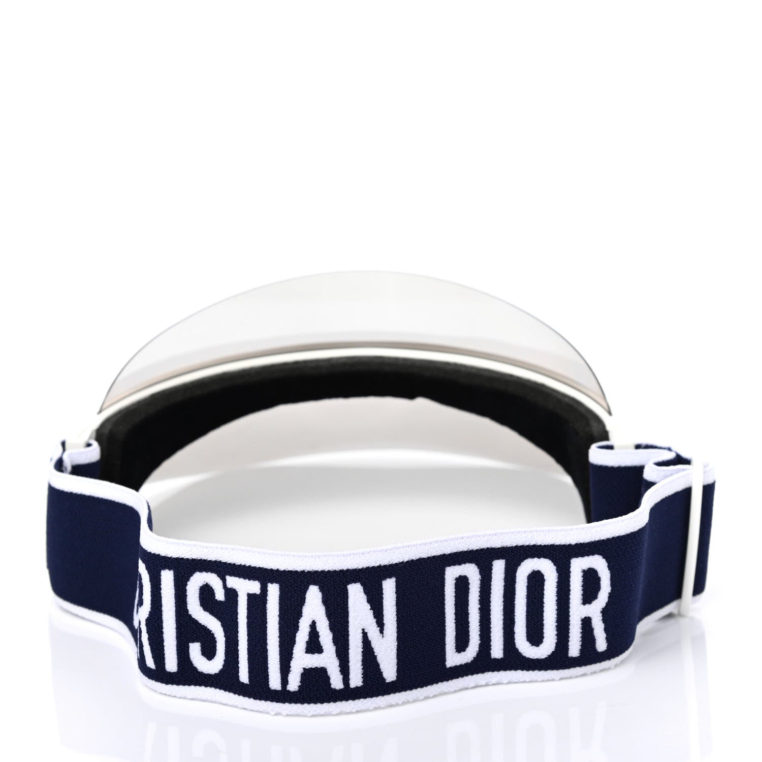 Christian Dior Mirrored DiorClub1 Sun Visor Navy 3 of 3