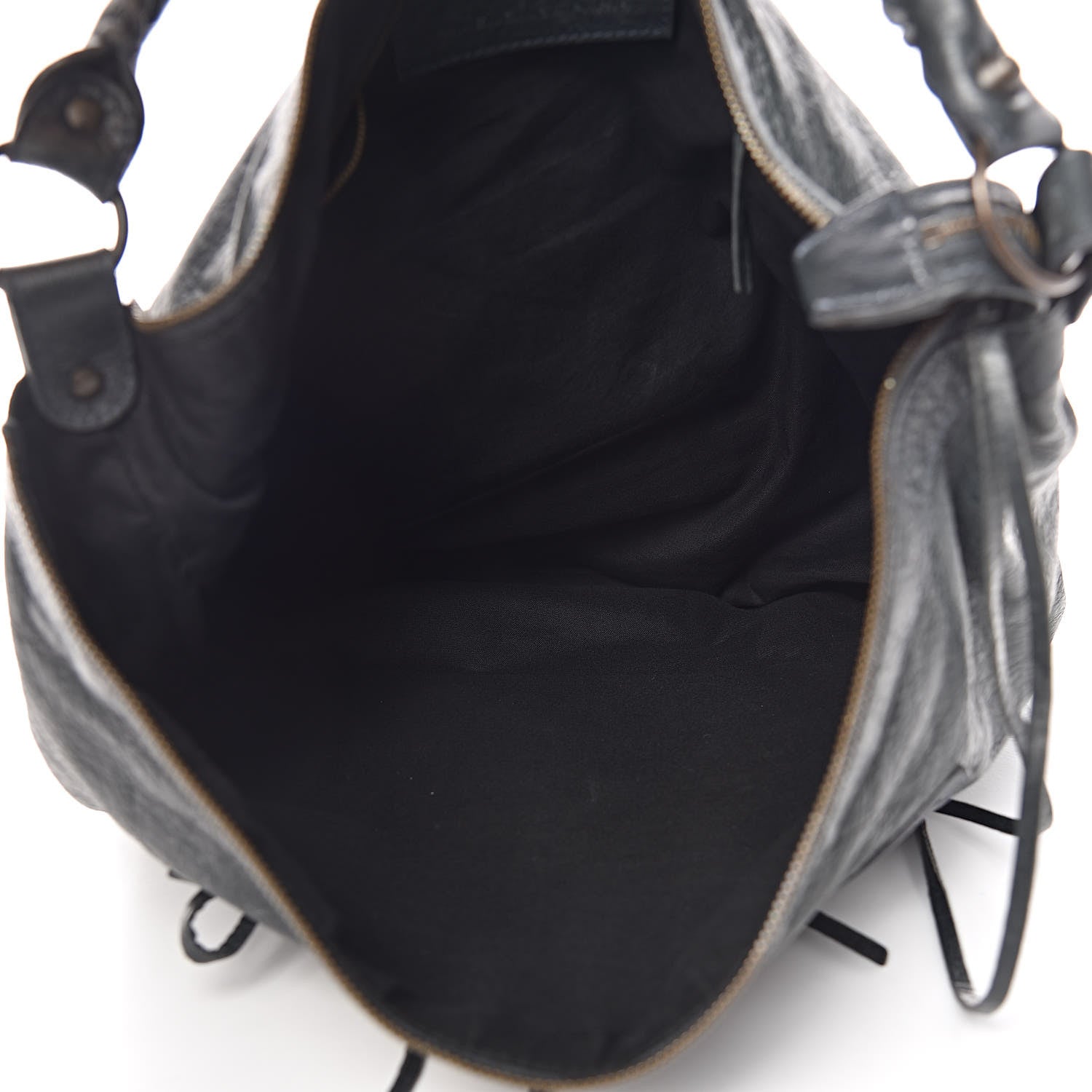 Balenciaga Agneau Classic Hardware Day Hobo Anthracite 7 of 13
