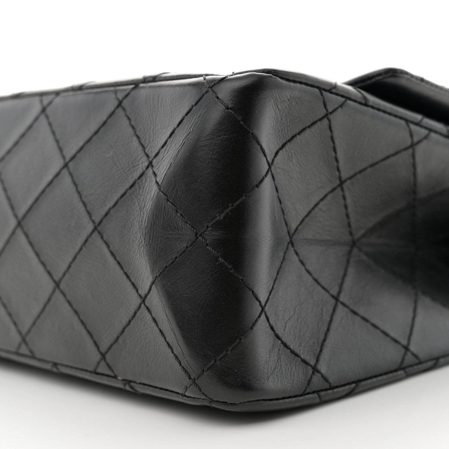 Aged Calfskin Quilted 2.55 Reissue 226 Flap Black