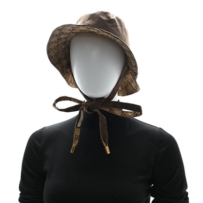 Gucci Canvas Monogram Reversible Bucket Hat L Brown 2 of 14