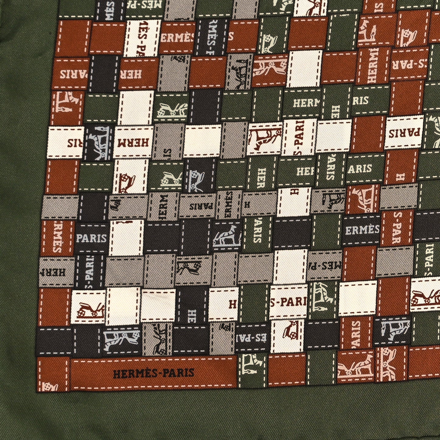 Silk Bolduc Au Carre Scarf 90
