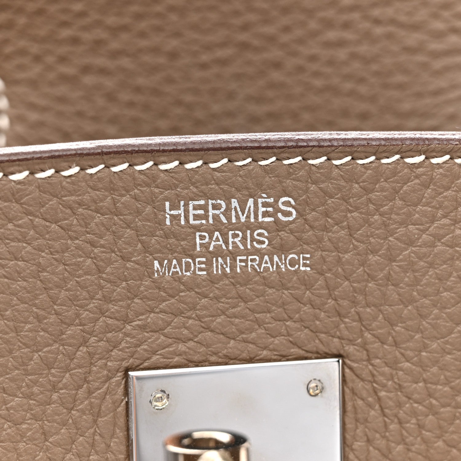 Hermes Togo BIRKIN 35 Etoupe 6 of 15