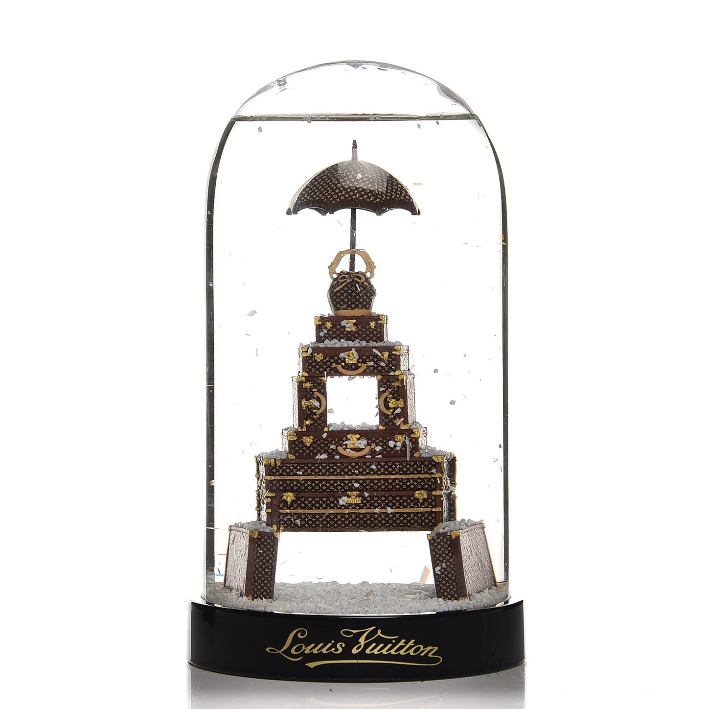 Malles Eiffel Tower Snow Globe