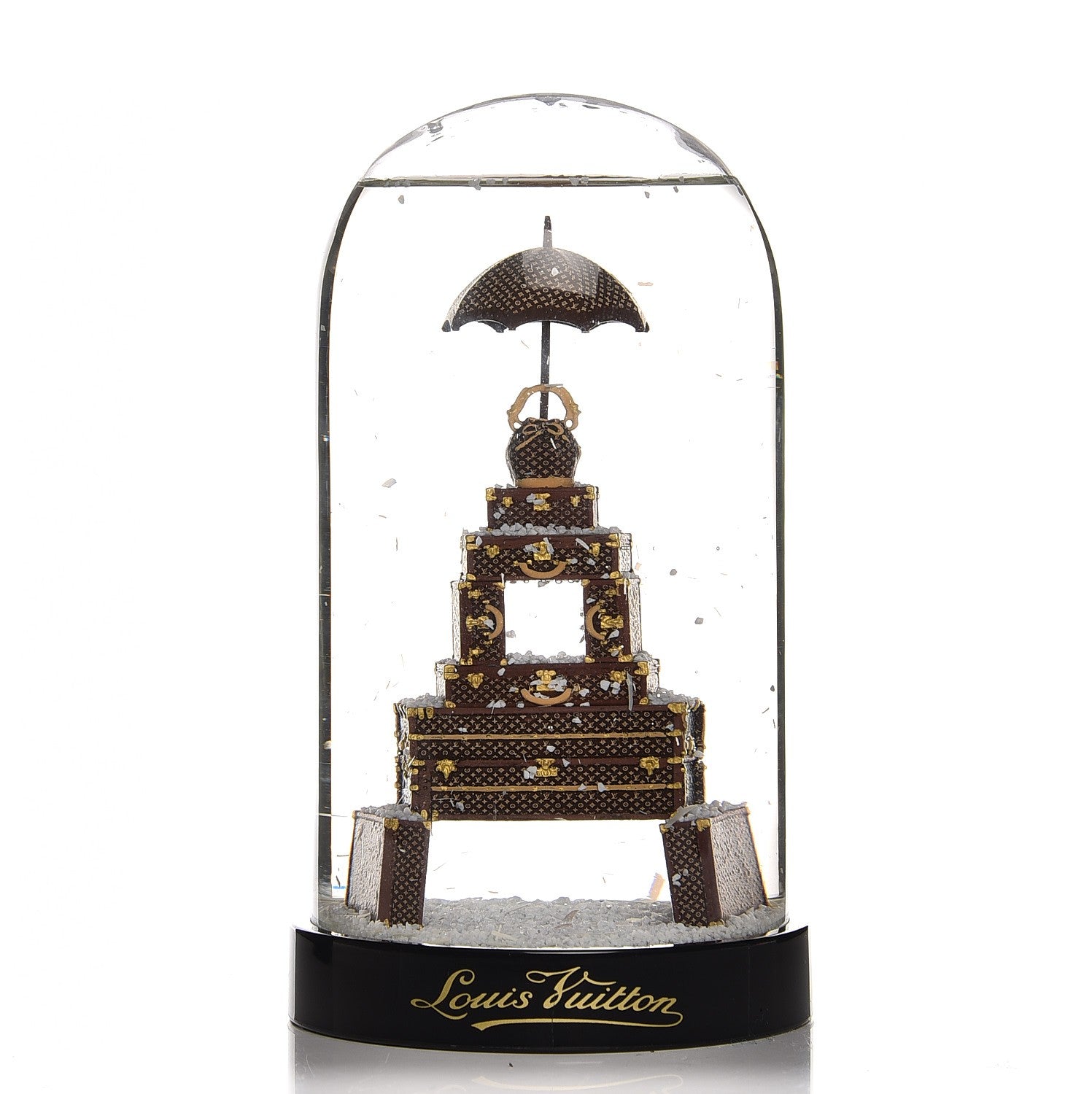 Louis Vuitton Malles Eiffel Tower Snow Globe 1 of 7