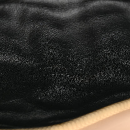Saint Laurent Grain De Poudre Matelasse Monogram Mini Lou Camera Bag Dark Beige 7 of 12