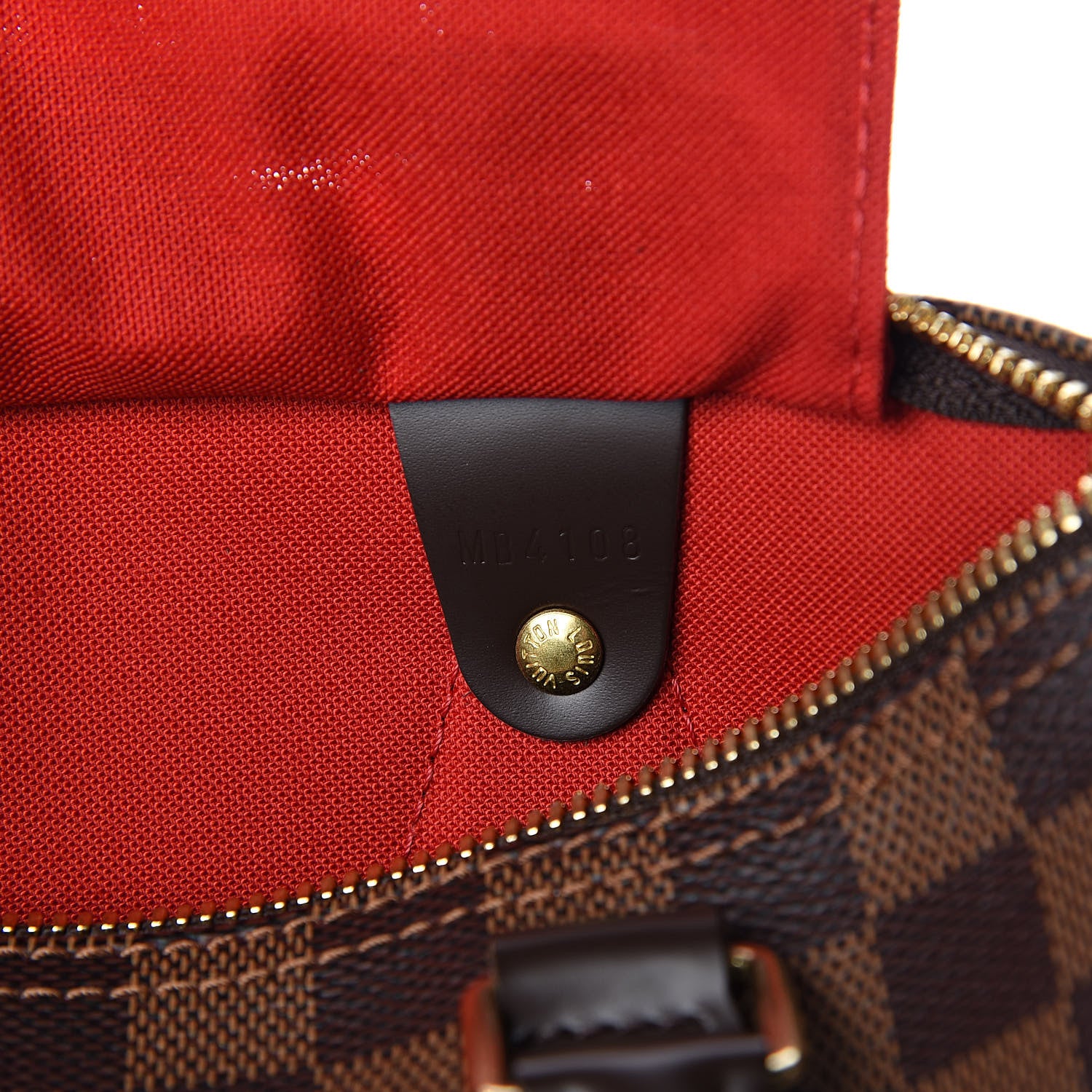 Louis Vuitton Damier Ebene Speedy Bandouliere 25 7 of 10