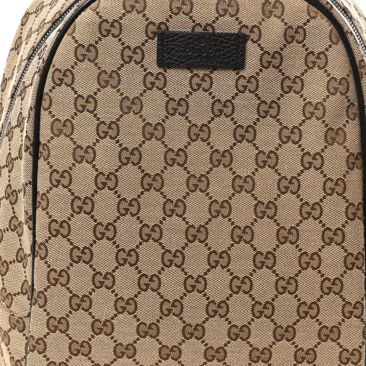 Gucci Monogram Travel Backpack Dark Brown 8 of 10