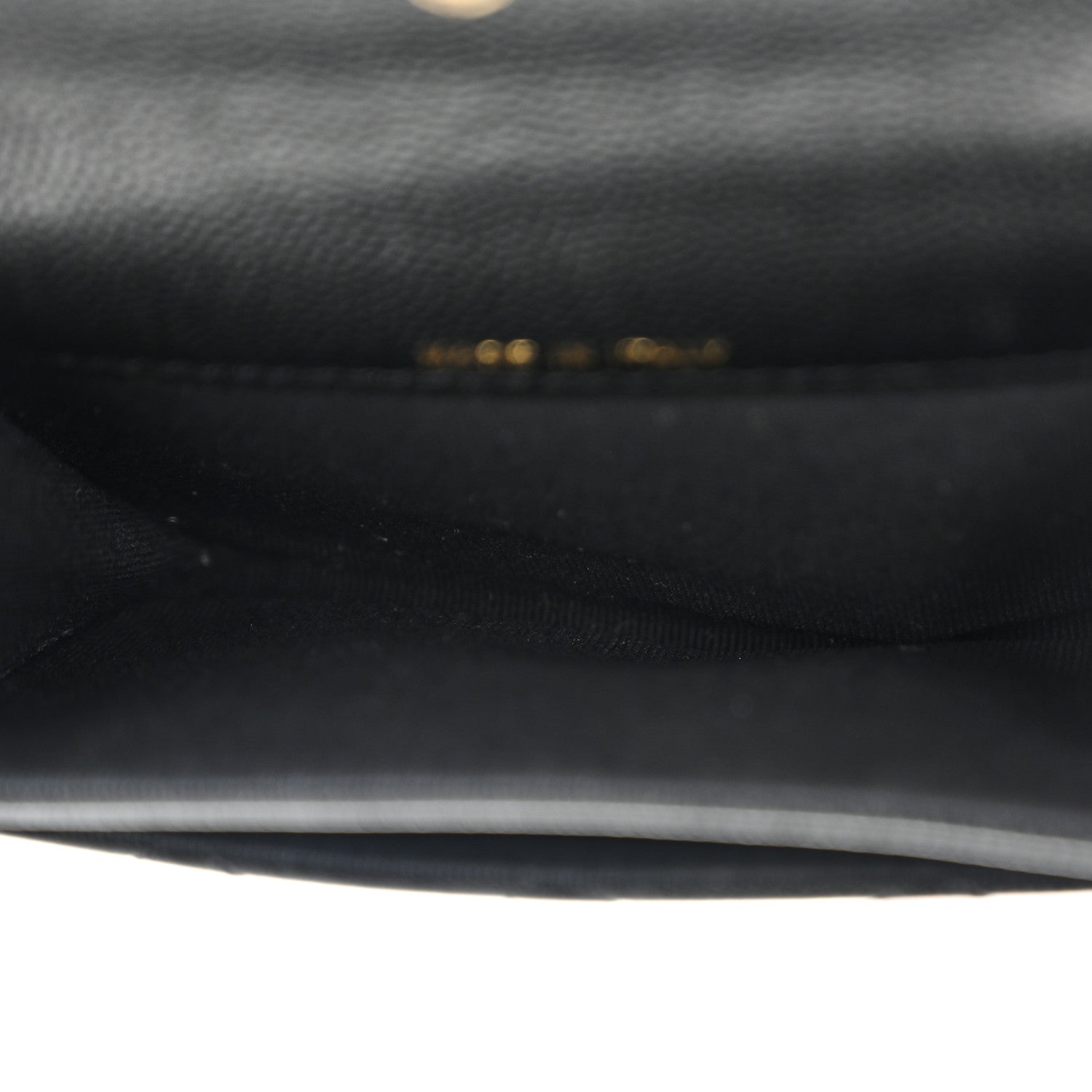 Chanel Caviar Quilted Crystal CC Flap Card Holder Black 5 of 10